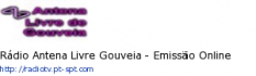 R�dio Antena Livre Gouveia - Online